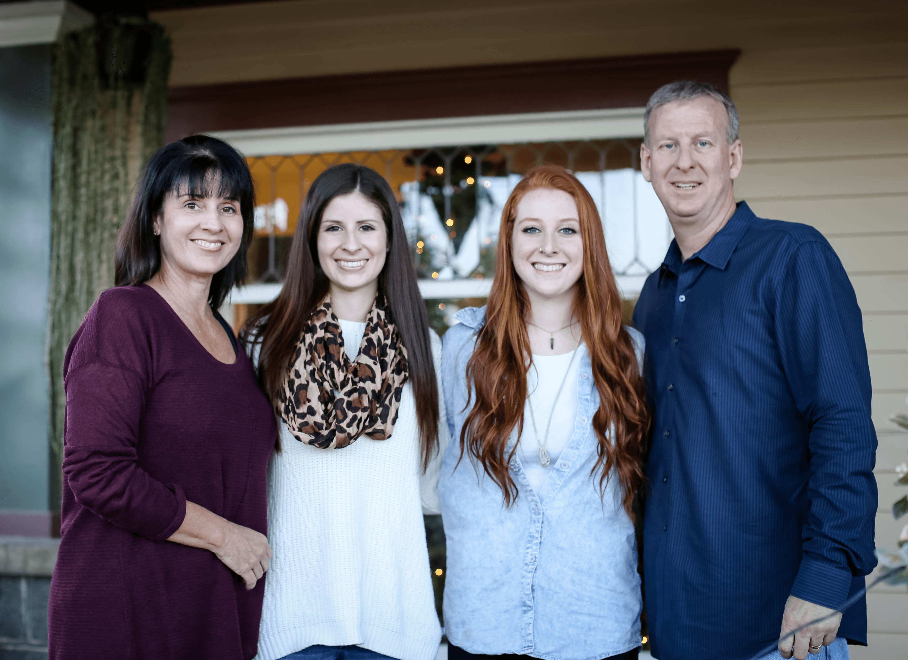 The Callaway Family - Tom and Janet Callaway with their family